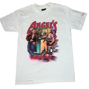 Vintage 80s/90s Marilyn Monroe James Dean Elvis Angel's Diner t-shirt size Med
